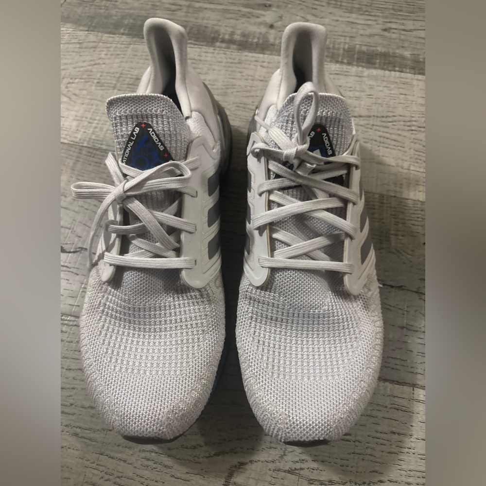 Adidas Booster! Light Gray Athletic Sneakers